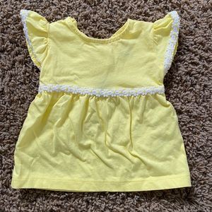 Carters yellow daisy top